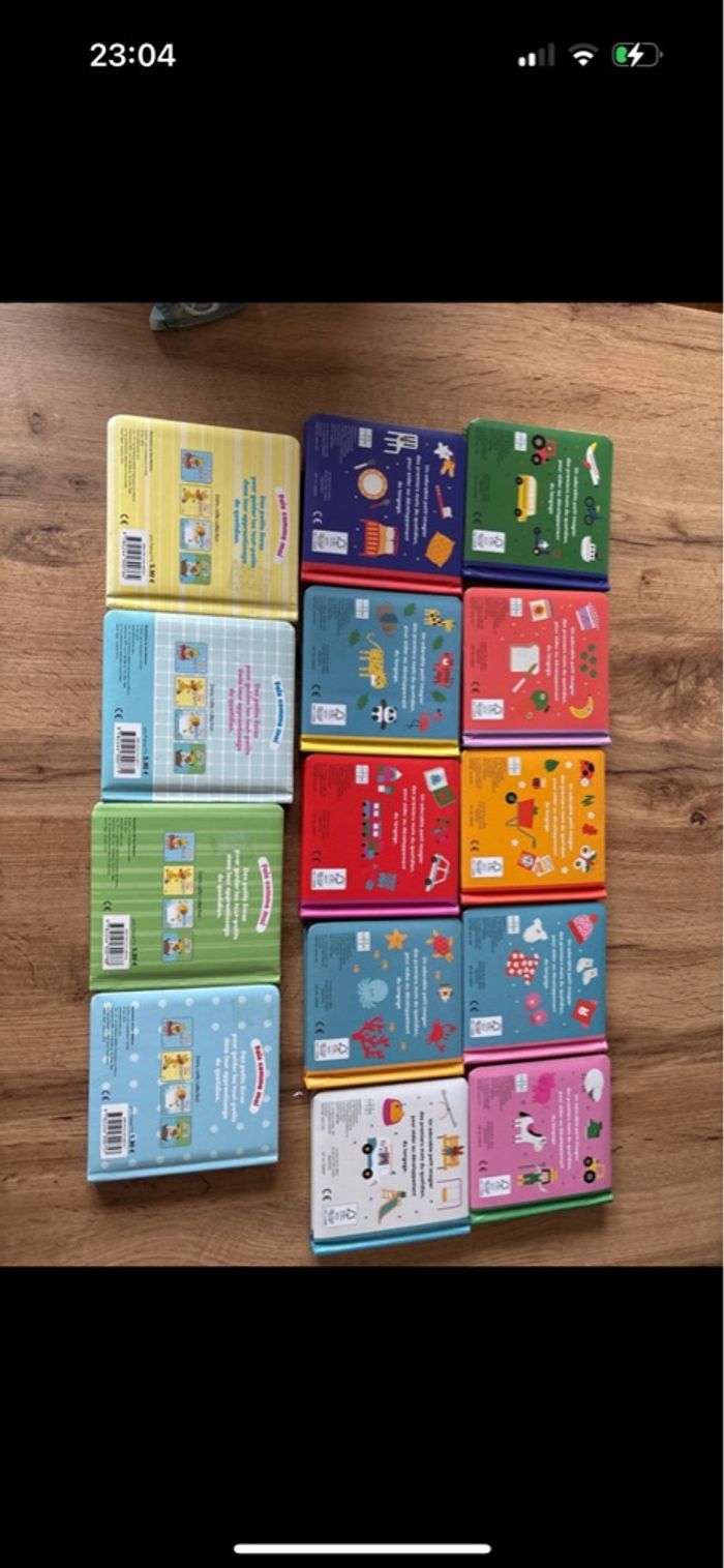Lot de 14 petits livres bébé en parfait état - photo numéro 2
