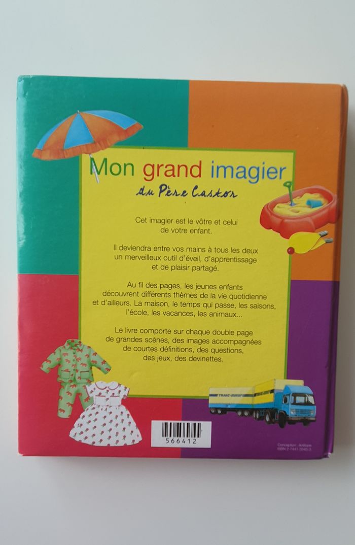 Livre Mon grand imagier du Père Castor - photo numéro 2