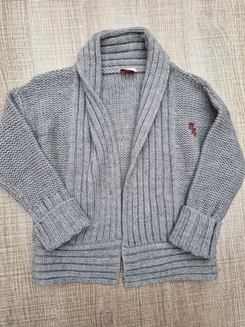 Gilet grosse maille TAO neuf équivaut à un 4 ans