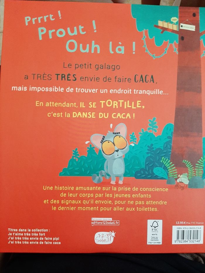 Livre "J'ai très envie de faire caca" - photo numéro 2