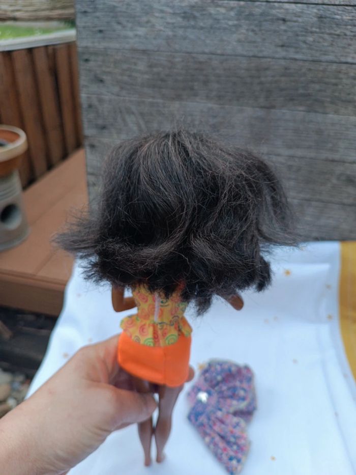 Barbie mattel poupée mannequin black noir fluo Christie glow the beat disco - photo numéro 13