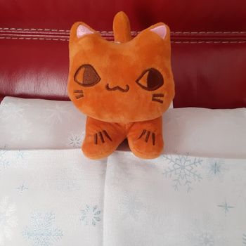 Doudou-peluche "Petit Chat roux" *Sandy peluche