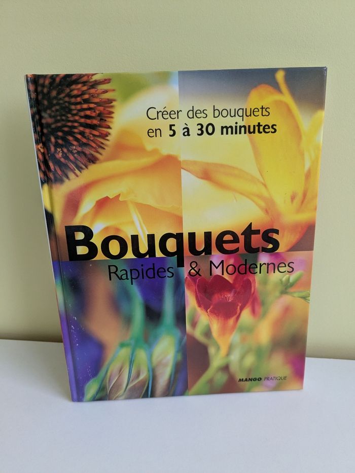 Lot de 4 livres sur l’art floral & les bouquets - photo numéro 2