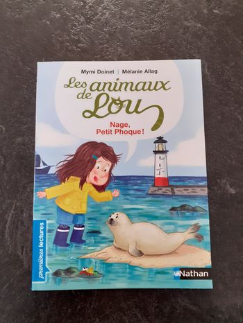 Livre les animaux de Lou Nage petit phoque