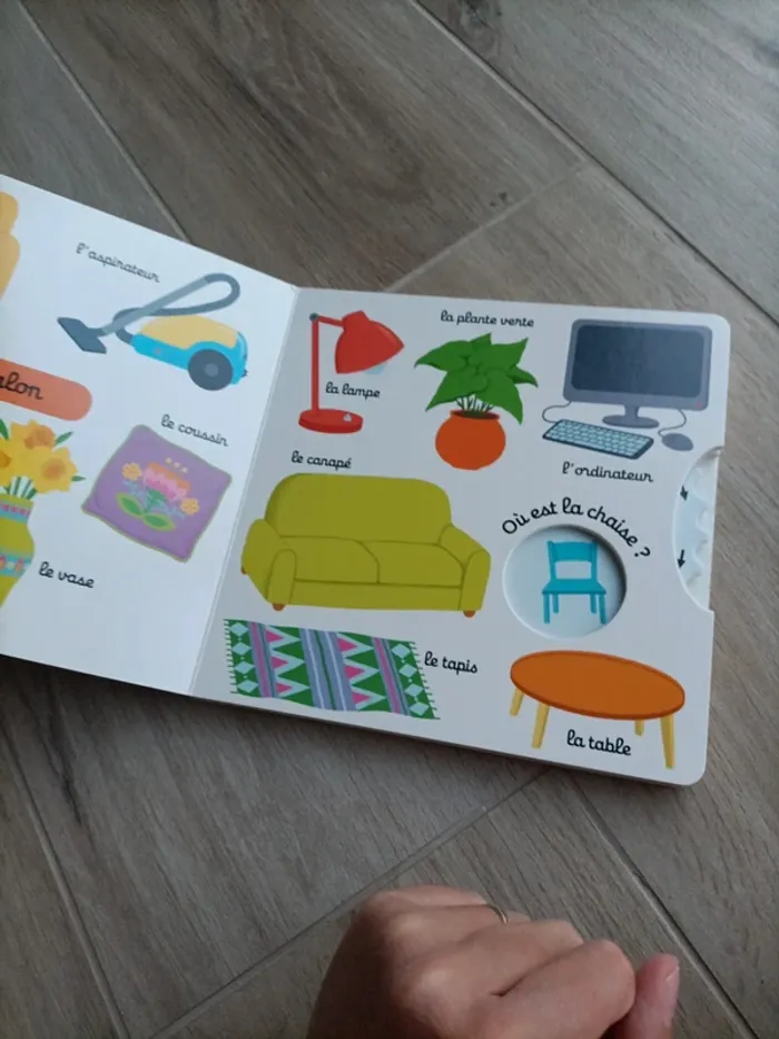 Livre Kididoc mon imagier jeu de la maison - photo numéro 9