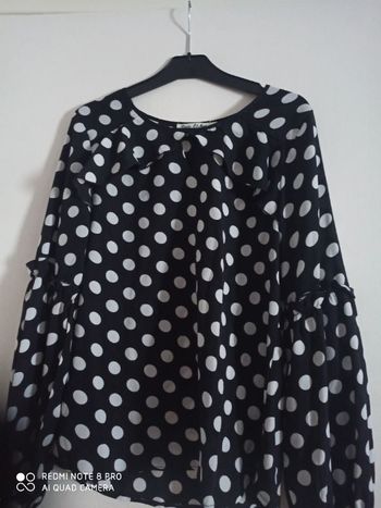 Blouse a pois