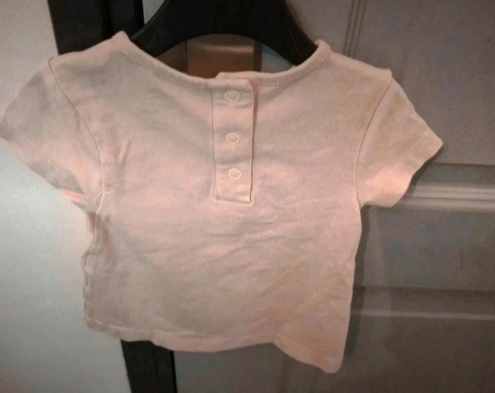 T shirt bébé fille mots d enfants 9 mois - photo numéro 2