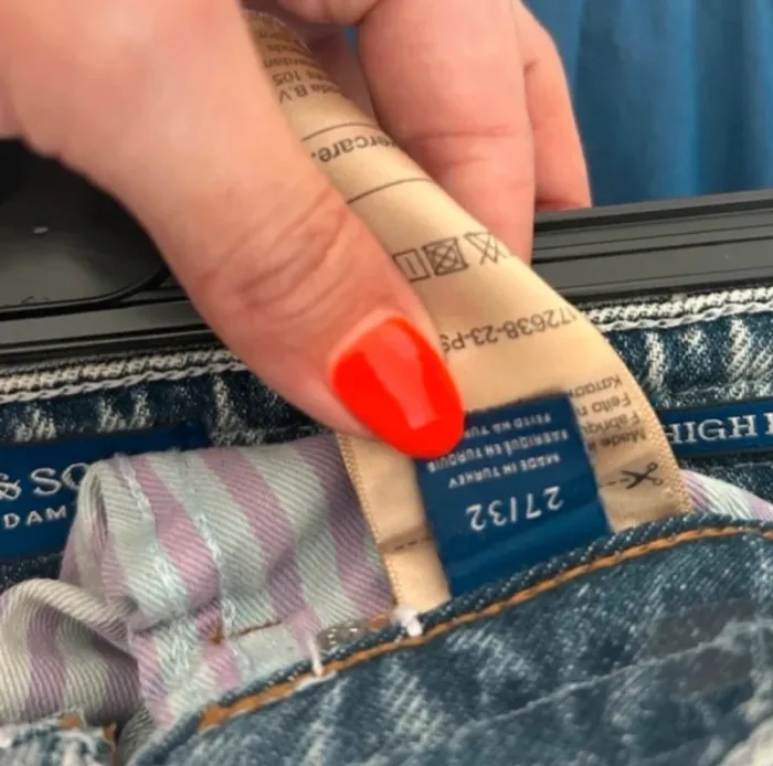 Scotch & soda jeans bleu coupe droite  taille 27 /32 - photo numéro 3