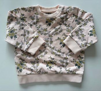 Sweat rose fleuri Bonton 