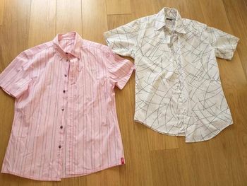 Lot de 2 chemises à manches courtes en M