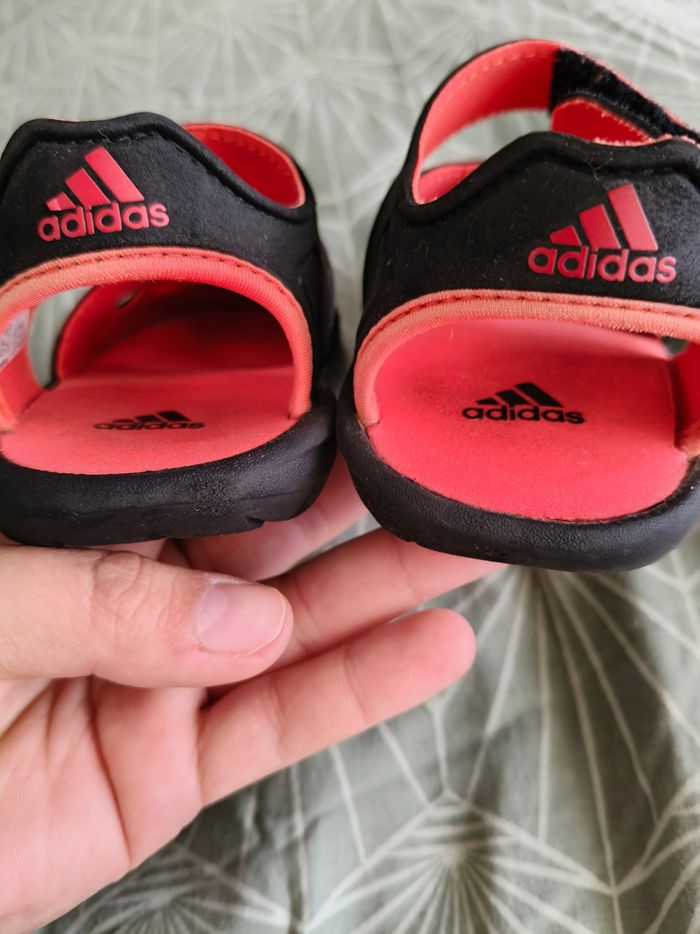 Sandales légères adidas noire 25 - photo numéro 3