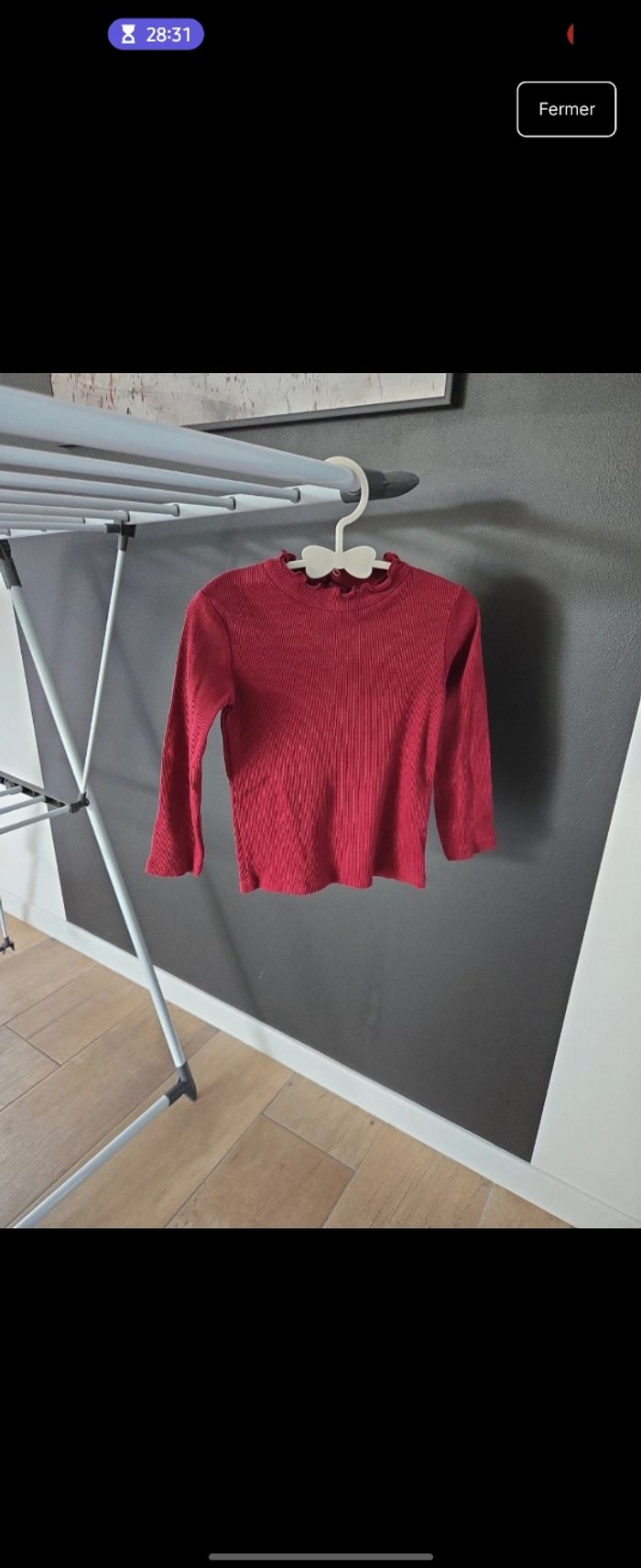 T-shirt manche longue 24mois