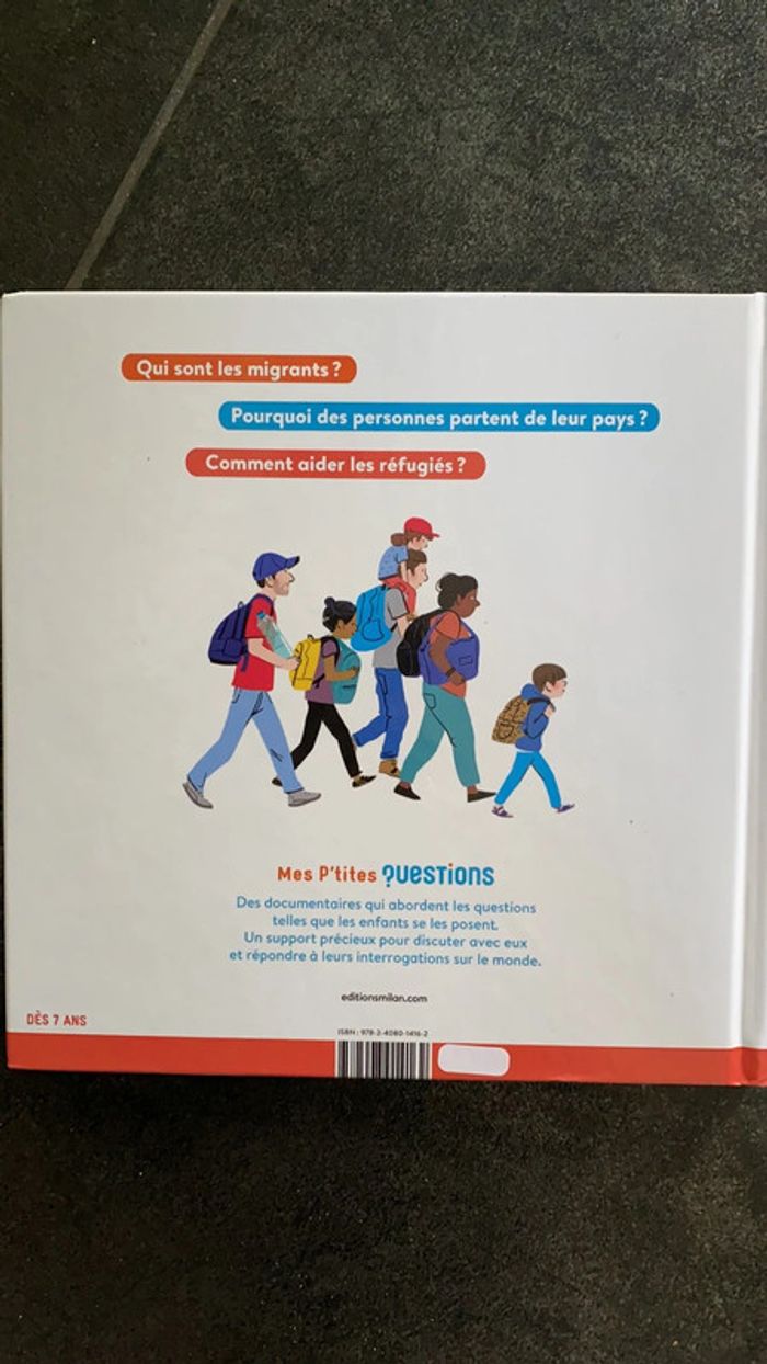 Livre mes p’tites questions les migrants - photo numéro 2