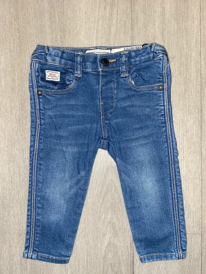 Jean 6/9mois 74cm mixte