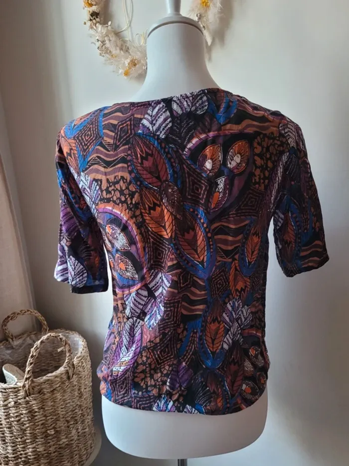 Haut à nœud cache cache Taille S - photo numéro 3