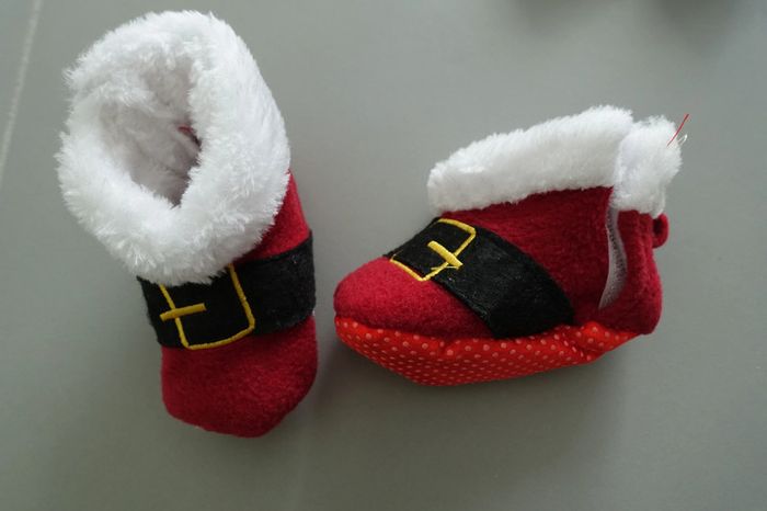 Paire de chaussons Noël Taille 1-3 mois
