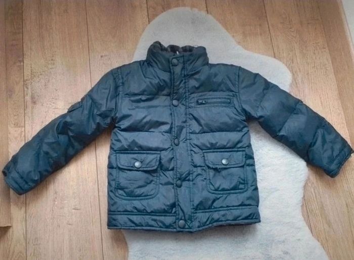 Manteau bleu marine Ooxoo 4 ans