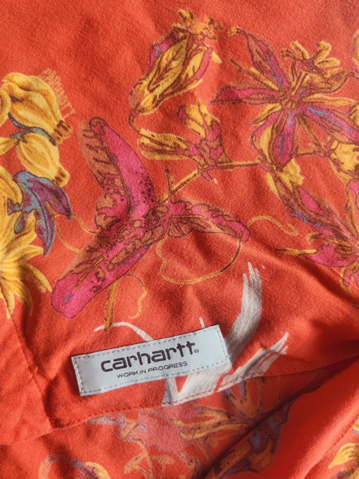 Chemise fleuri Carhartt Taille S - photo numéro 3