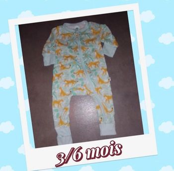 Pyjama Mixte ouverture a l'avant