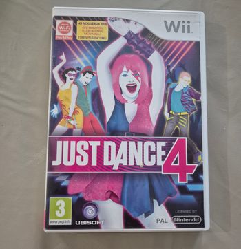 Jeu video Nintendo wii just dance 4 pal complet