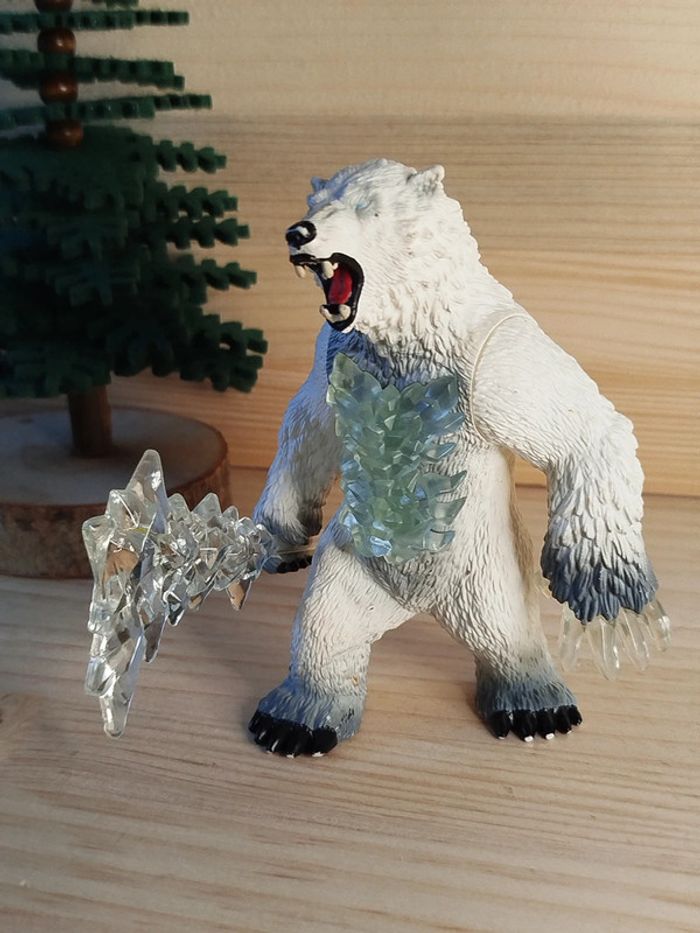 Schleich Ours de glace Figurine Animal imaginaire Eldrador - photo numéro 3