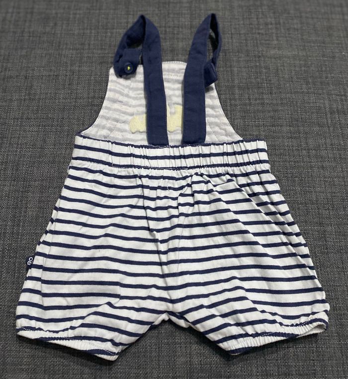 Salopette à rayures