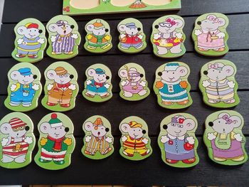 Puzzle en bois Suzy la souris