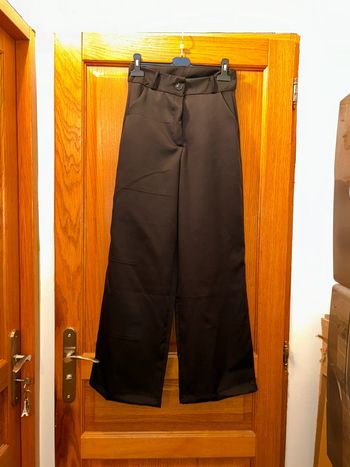 Pantalon noir taille haute