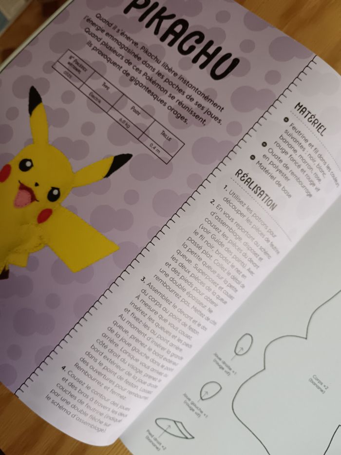 Livre Pokémon en feutrine - photo numéro 4