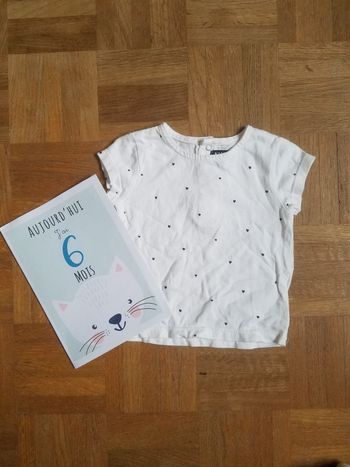 Tee shirt 6 mois