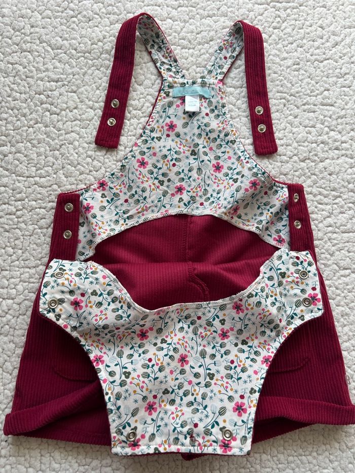 Ensemble salopette tee-shirt taille 18 mois Obaïbi - photo numéro 8