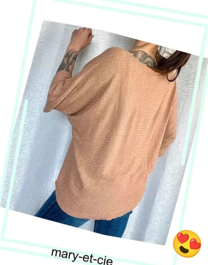 Blouse ample manches 3/4 taille unique - made in Italy - photo numéro 4