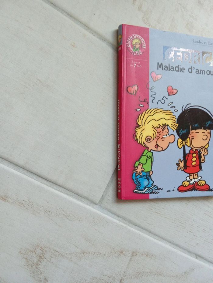 Livre, Cédric, Maladie d'amour - photo numéro 2