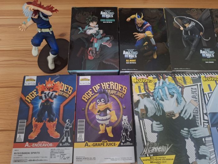 Lot 11 figurines My Hero Academia - photo numéro 2