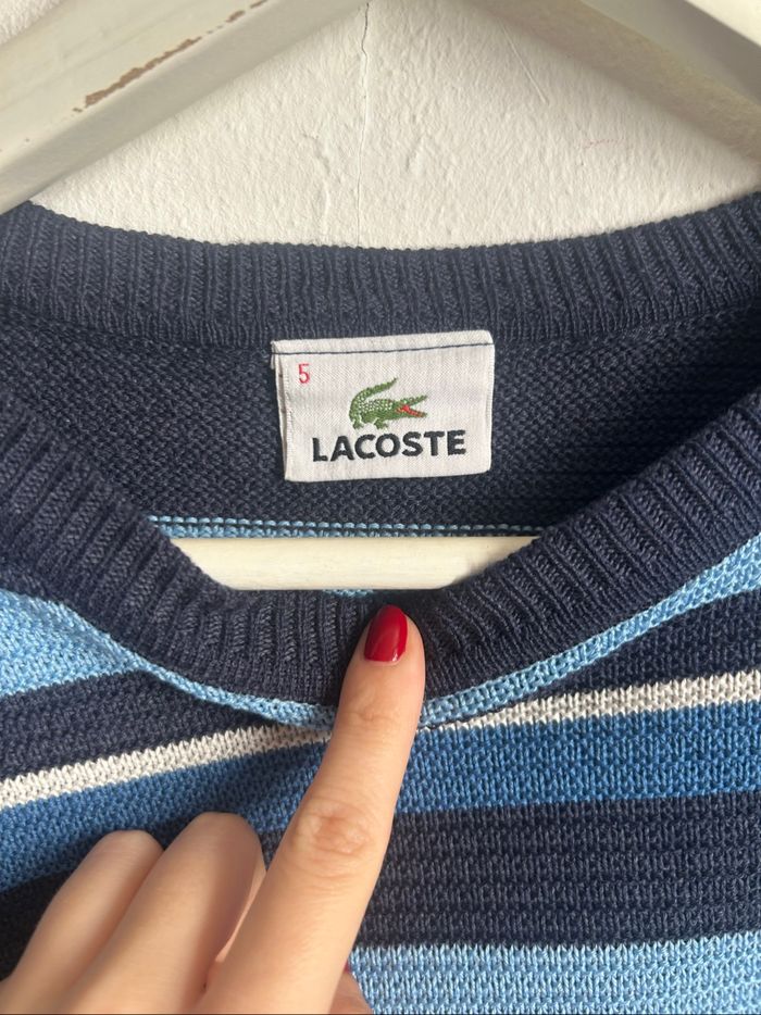 Pull Lacoste - photo numéro 4