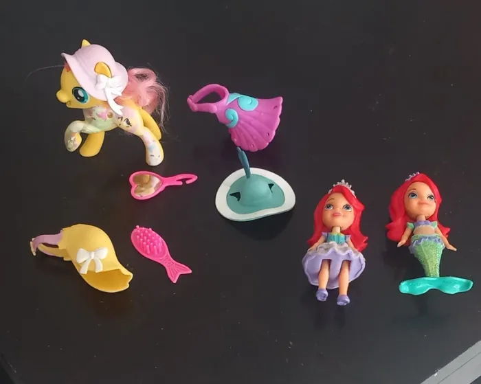 Lot my little poney + Ariel