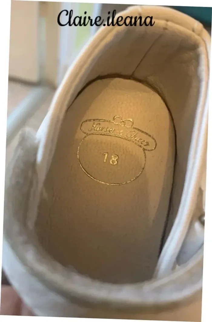 🛑chaussure bébé Chicco🛑 T18 - photo numéro 3
