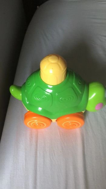 Tortue a rétro roulement Fisher Price.