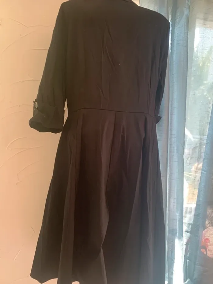 Robe vintage taille 4XL noire manches 3/4 - photo numéro 11