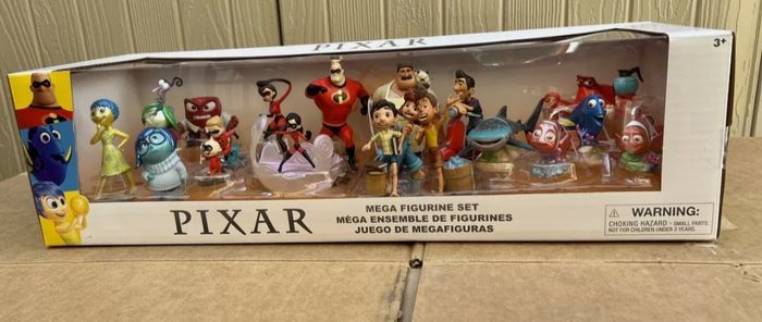 Playset malette de 20 personnages pixar disneyneuf - photo numéro 4