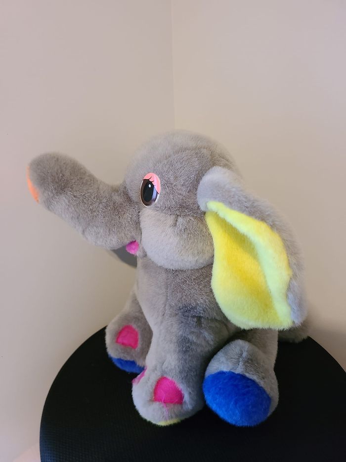 peluche éléphant - photo numéro 5