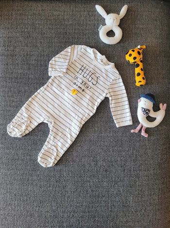 Pyjama mixte 1 pièce coton 3 mois