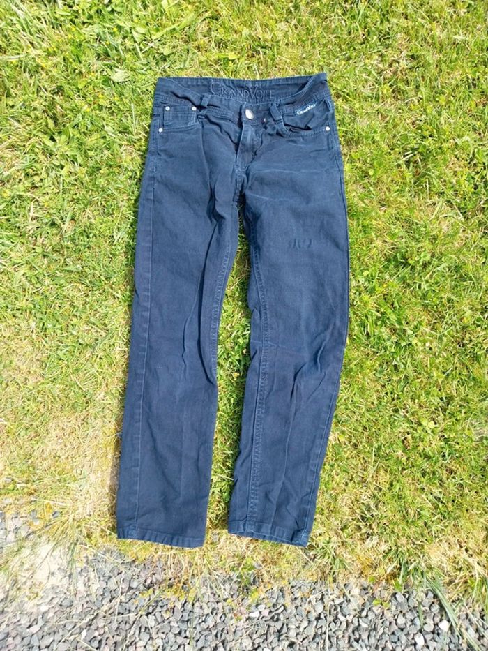 Pantalon garçon 10 ans marine marque grand voile - photo numéro 5