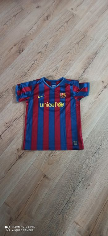 Ensemble foot fcb Nike 6 ans