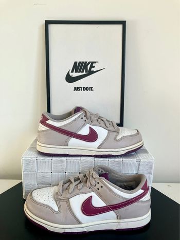 Nike Dunk Low Cherry Pink Purple / White