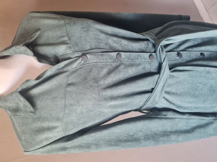 Robe verte Lofty Manner style suédine - photo numéro 3