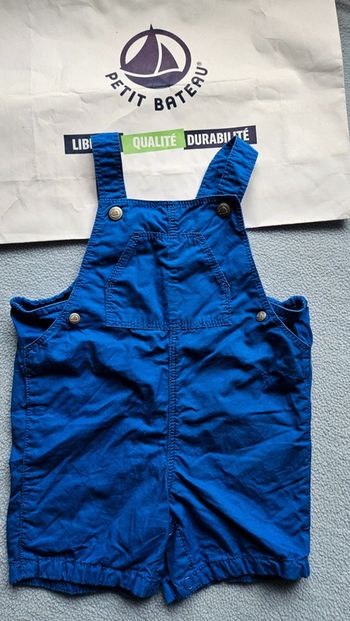 Salopette petit bateau