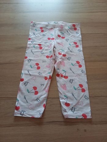 legging court cerise