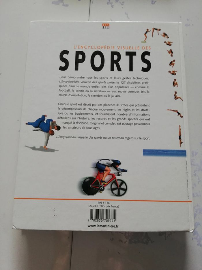 Livre "encyclopédie des sports" - photo numéro 2
