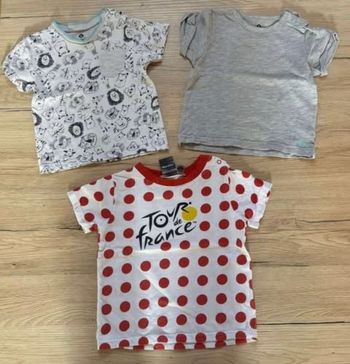 3 tee-shirts - 18mois